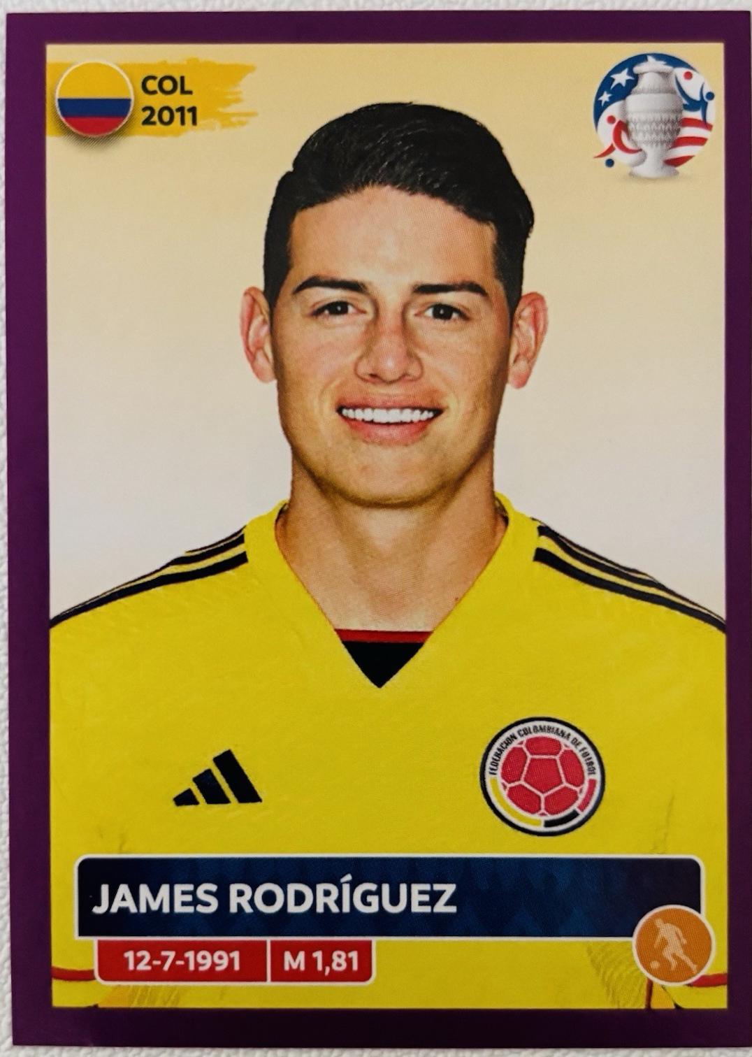 James Rodriguez [Purple] #COL18