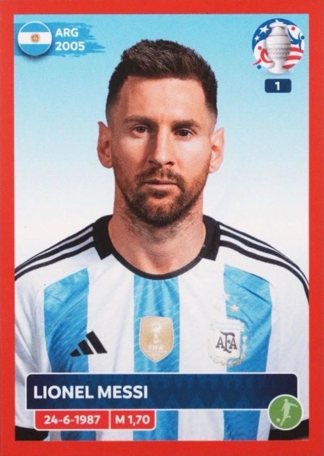Lionel Messi [Red] #ARG19