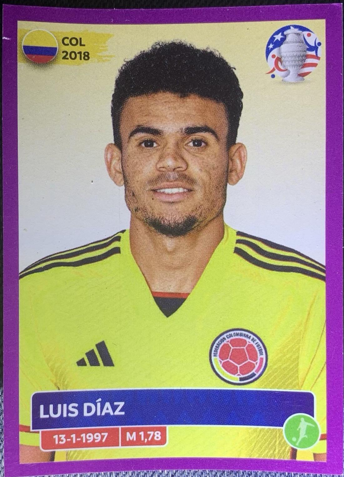 Luis Diaz [Purple] #COL22