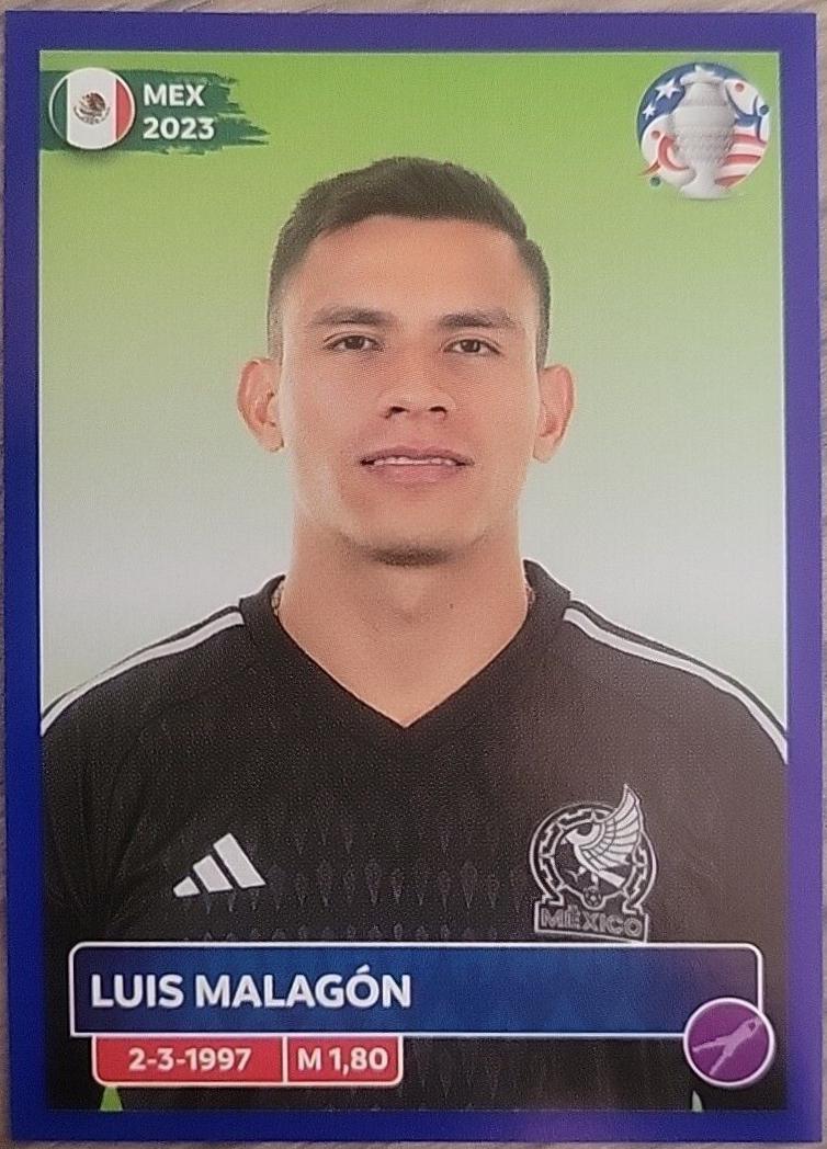 Luis Malagon [Blue] #MEX4