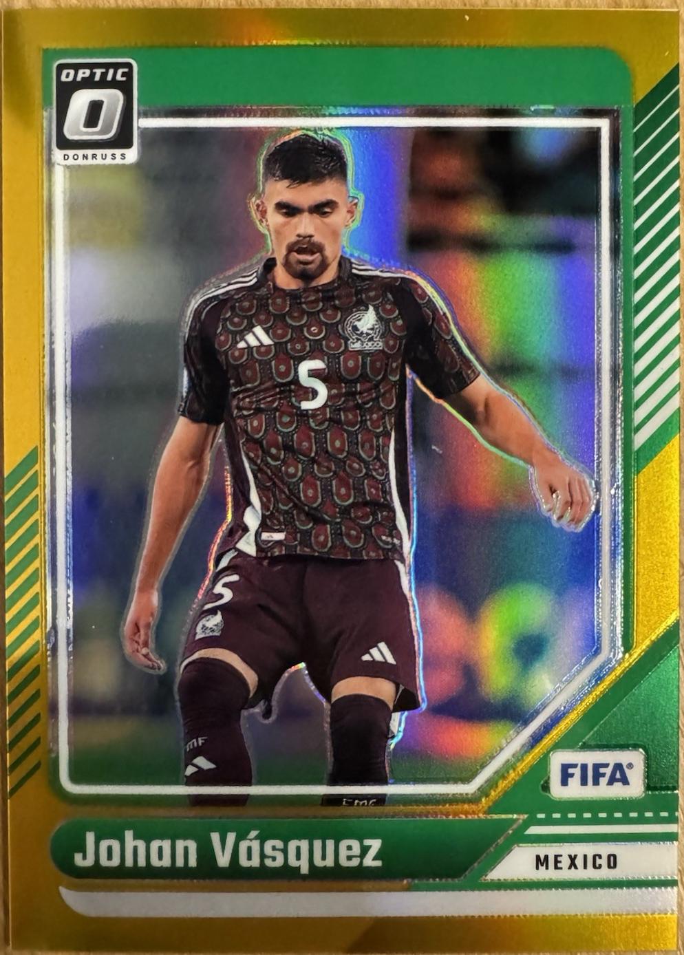 Johan Vasquez [Gold Optic] #41