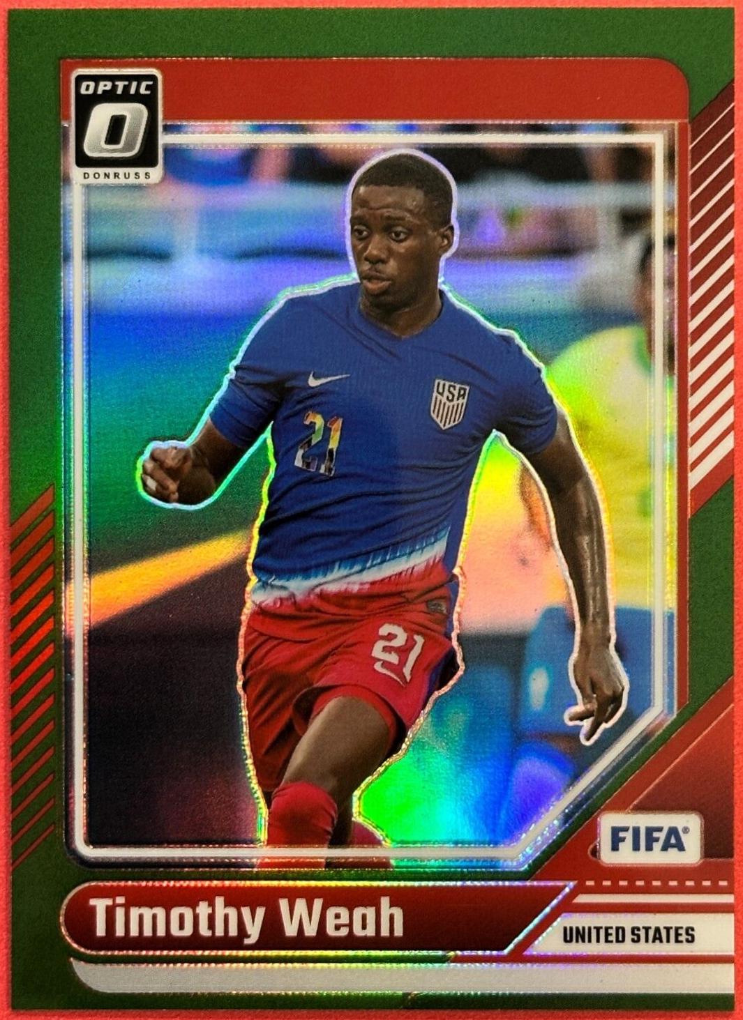 Timothy Weah [Green Optic] #7