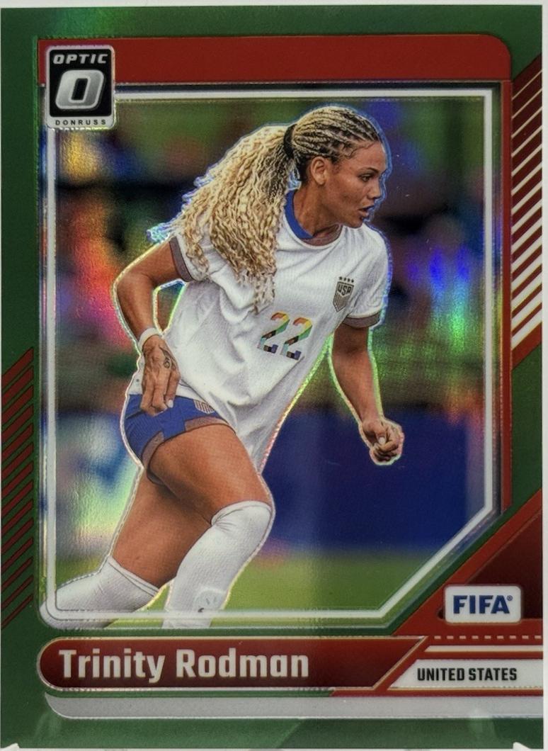 Trinity Rodman [Green Optic] #175