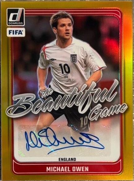 Michael Owen [Gold] #BG-MO