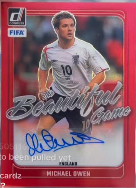 Michael Owen [Red] #BG-MO