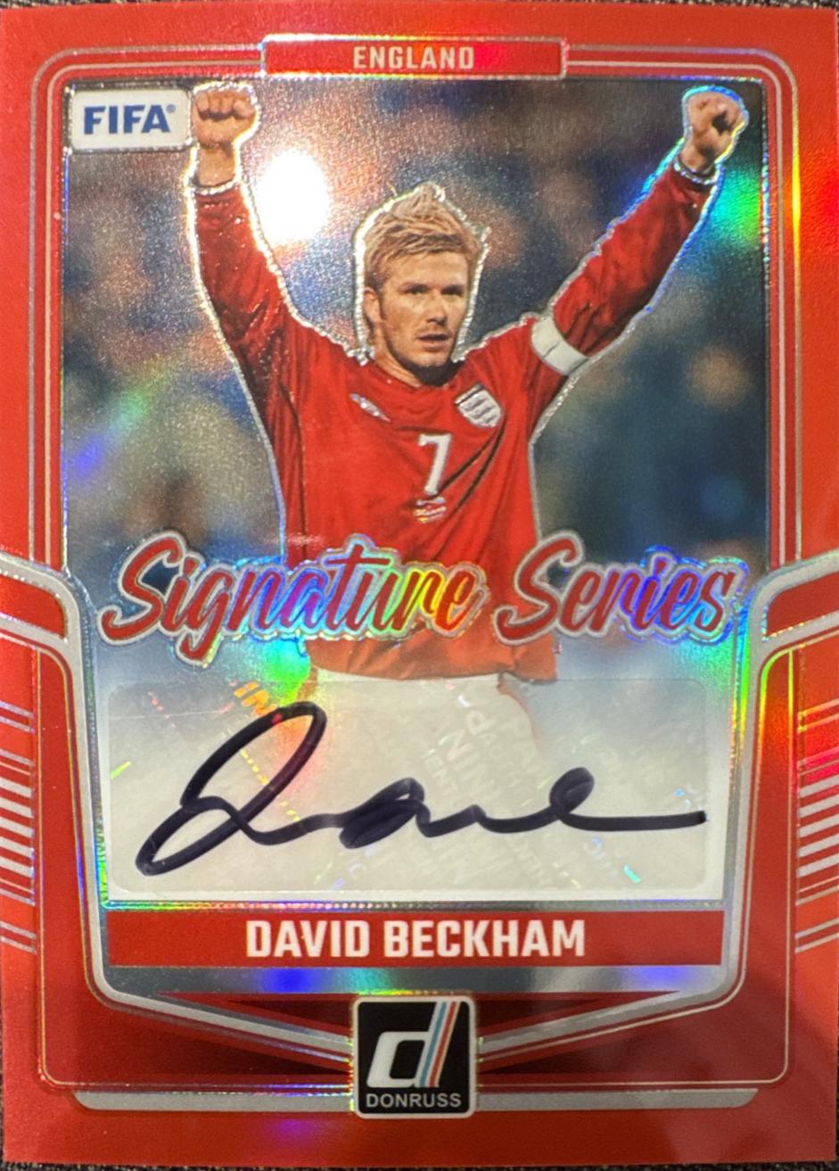 David Beckham [Red] #SS-DB