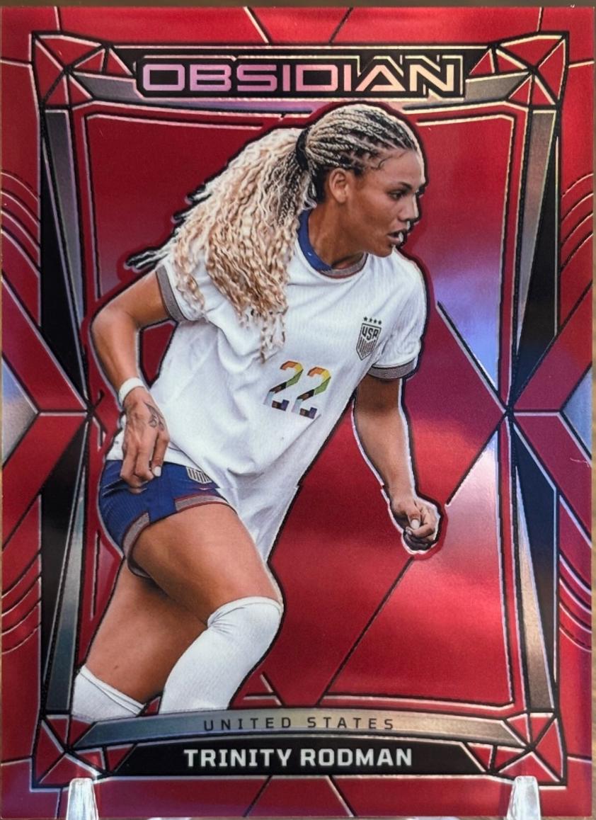 Trinity Rodman [Red Flood] #67