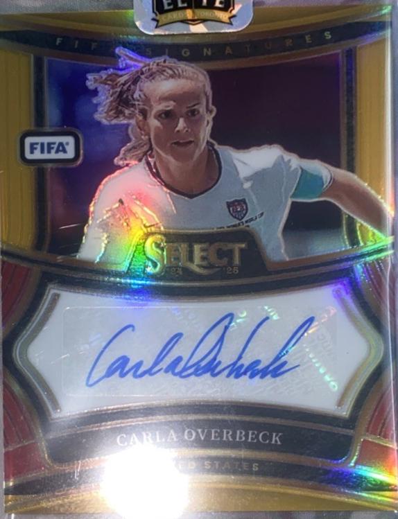 Carla Overbeck [Gold] #S-CO