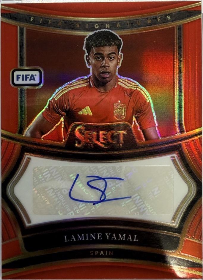 Lamine Yamal [Red] #S-LY