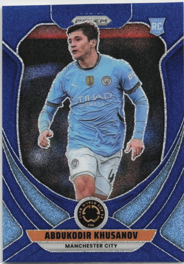 Abdukodir Khusanov [Blue Glitter] #141