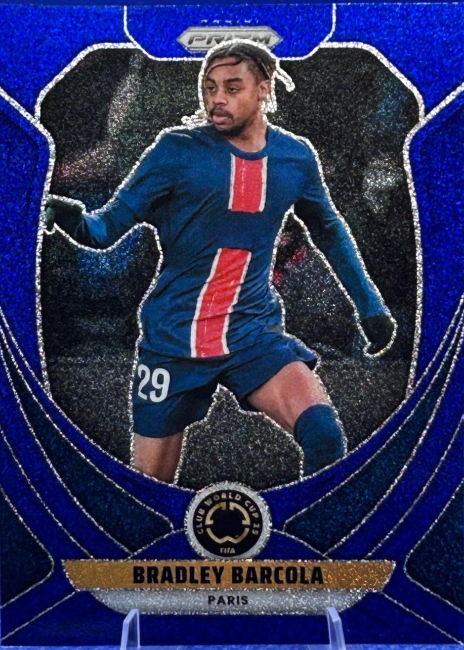Bradley Barcola [Blue Glitter] #27