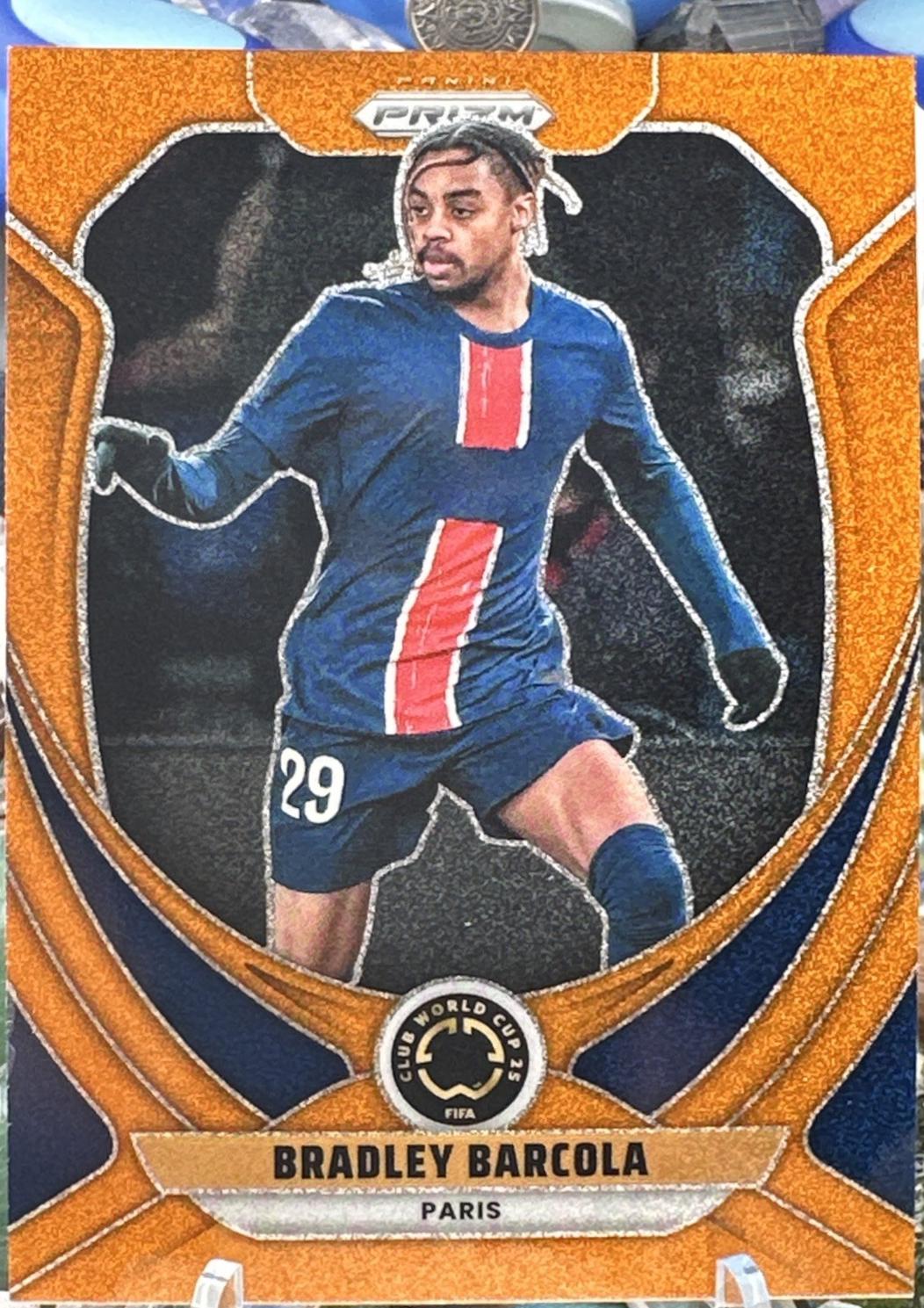 Bradley Barcola [Orange Glitter] #27