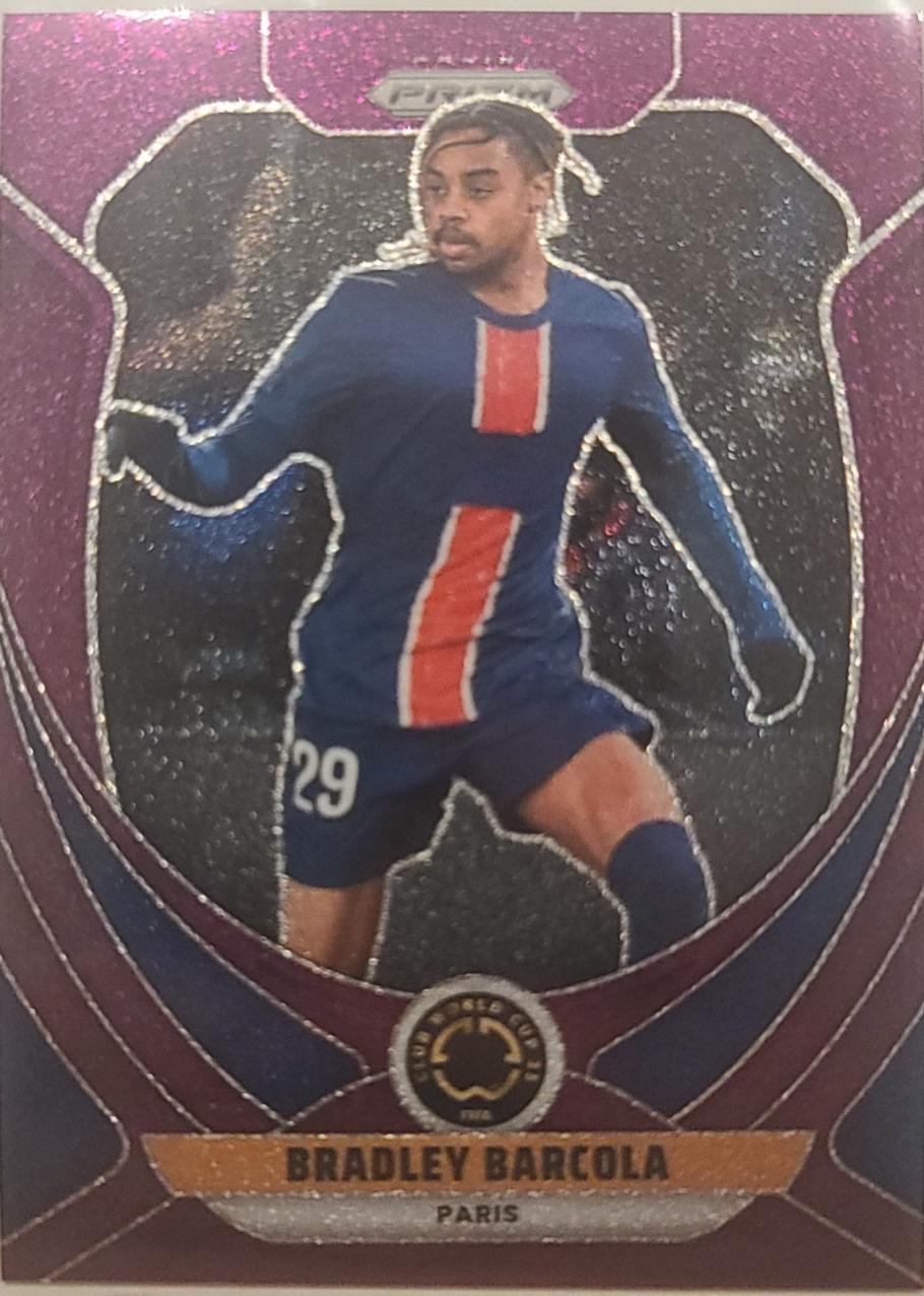 Bradley Barcola [Purple Glitter] #27
