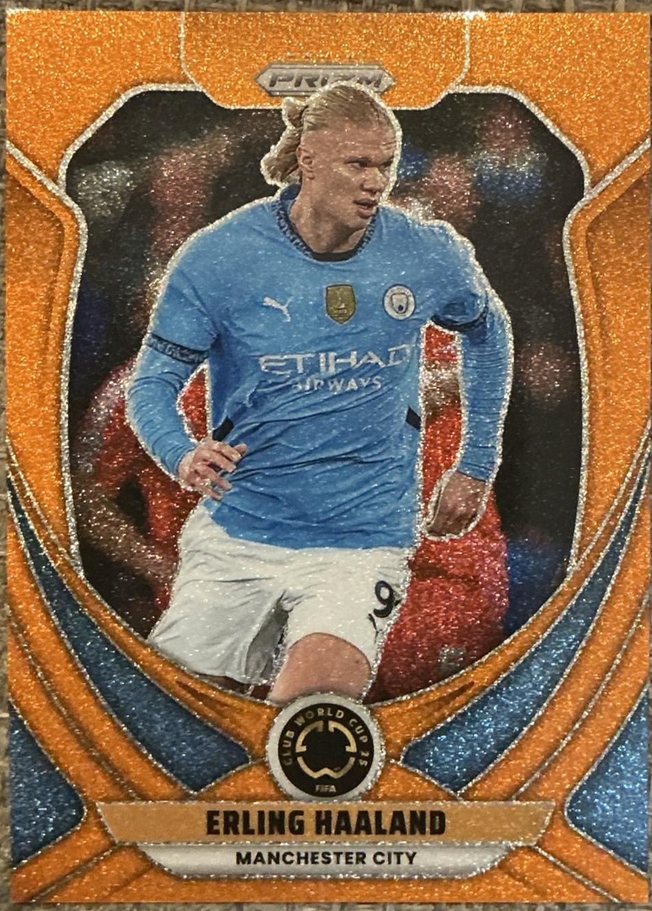 Erling Haaland [Orange Glitter] #136