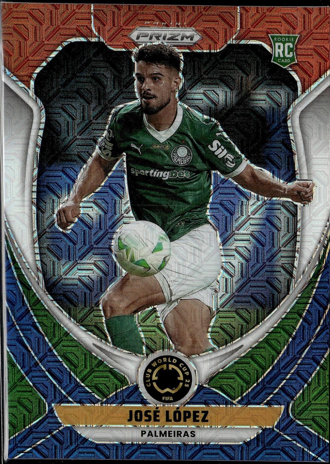 Jose Lopez [Red White Blue Mojo] #152