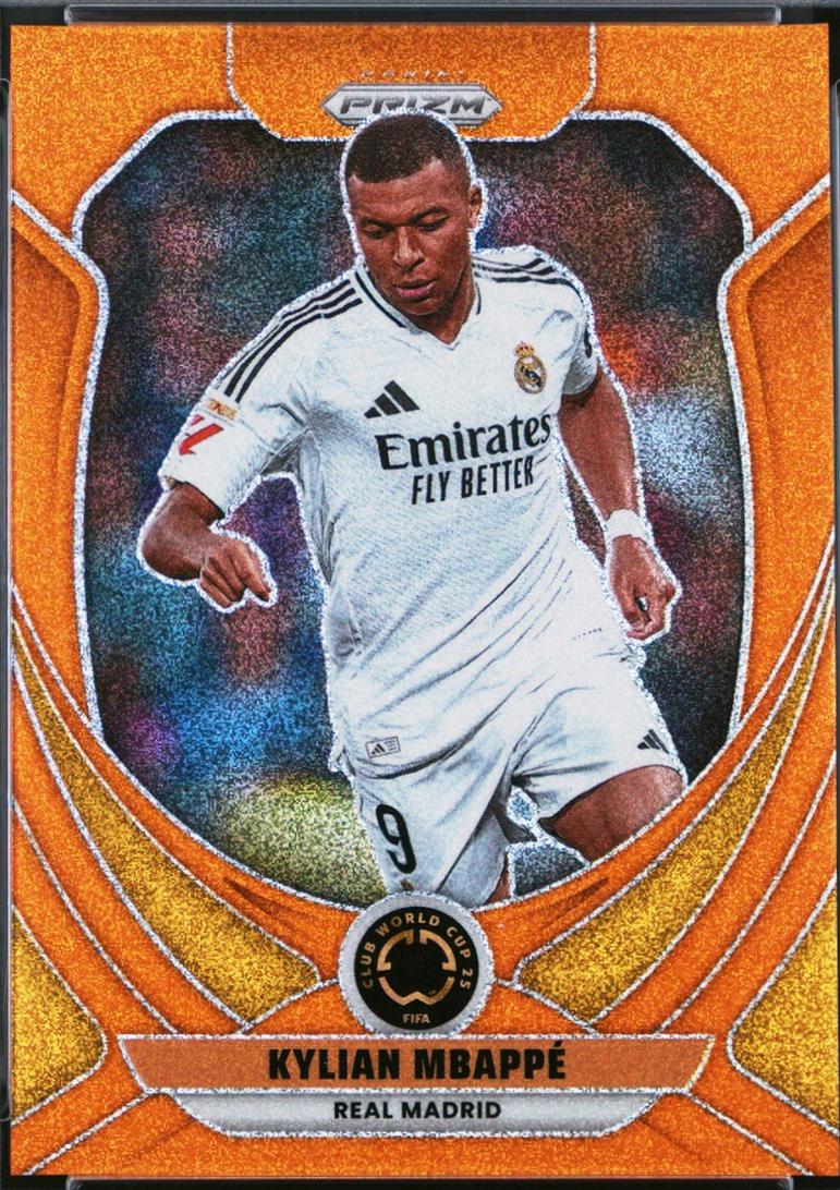 Kylian Mbappe [Orange Glitter] #164
