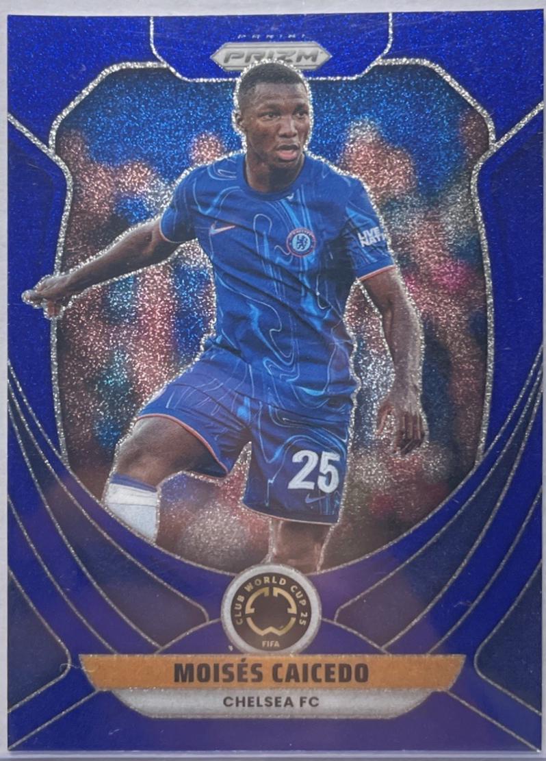 Moises Caicedo [Blue Glitter] #70