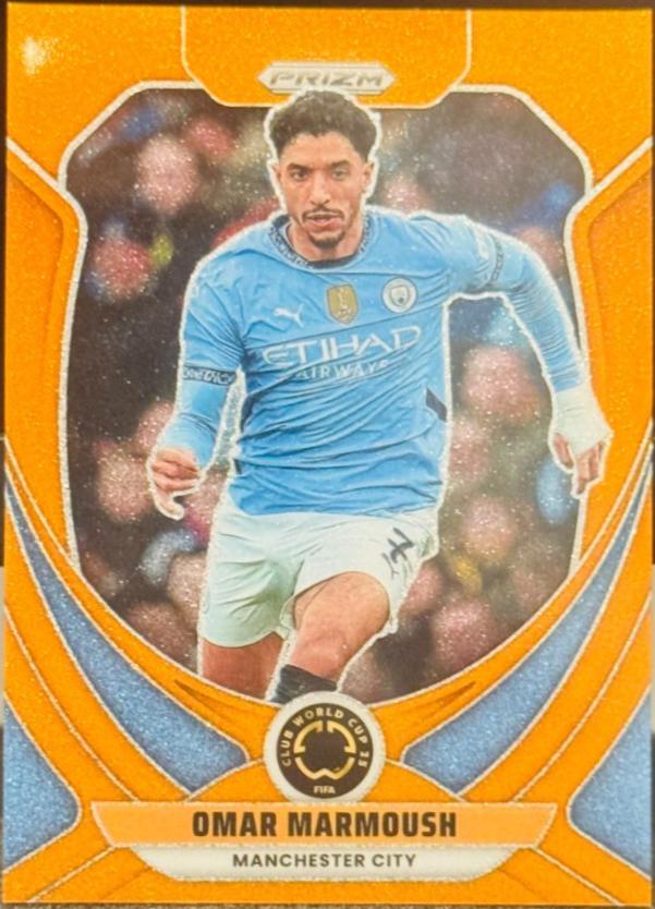 Omar Marmoush [Orange Glitter] #143