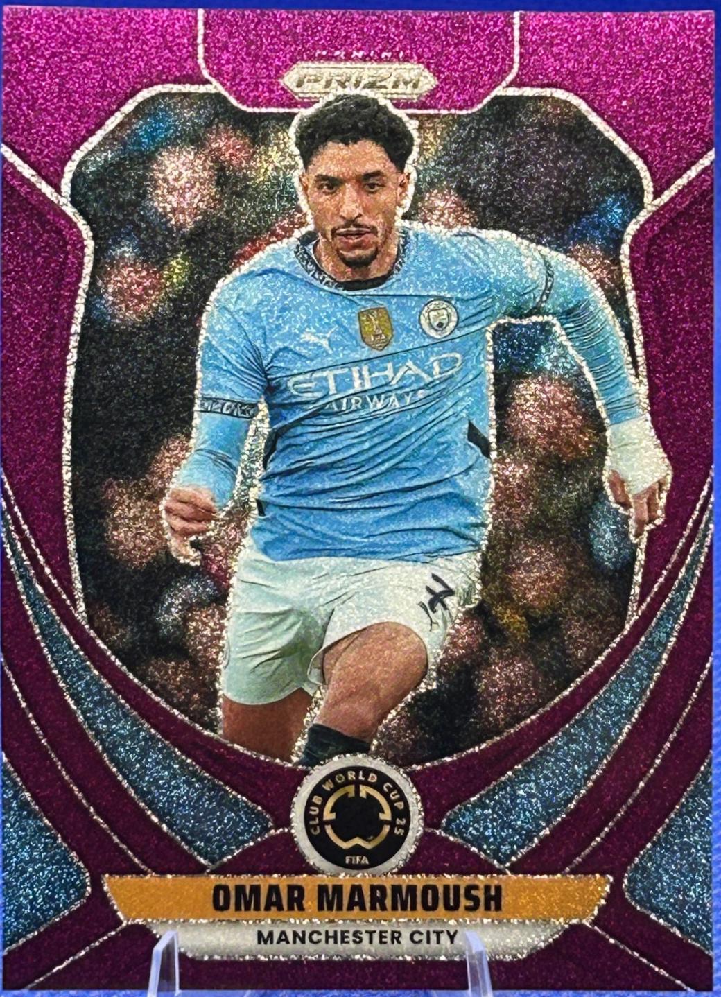 Omar Marmoush [Purple Glitter] #143