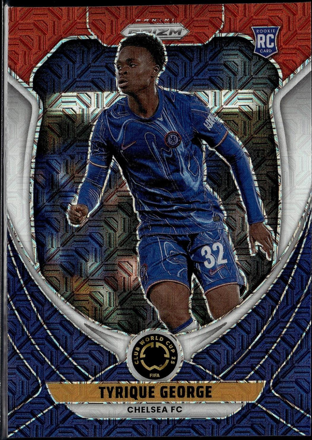 Tyrique George [Red White Blue Mojo] #65