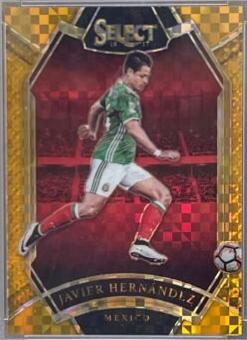 Javier Hernandez [Gold Prizm] #208