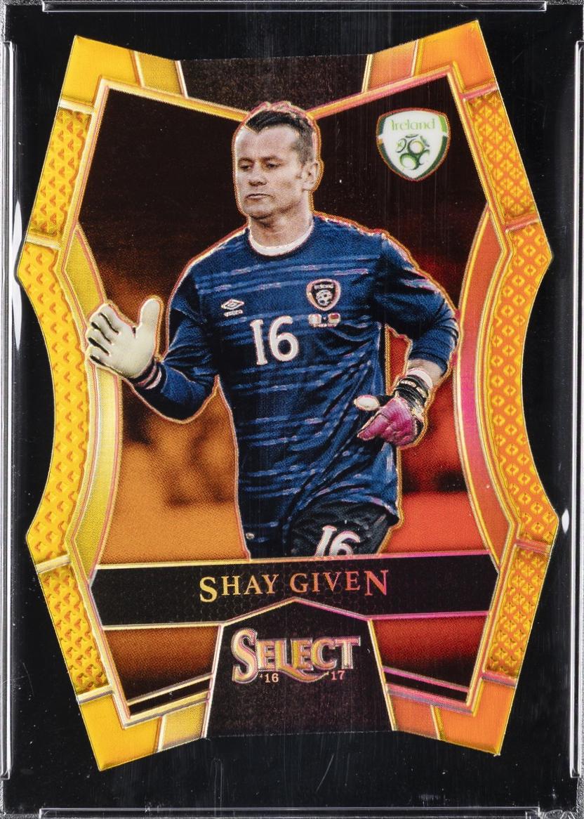 Shay Given [Gold Prizm Die Cut] #144