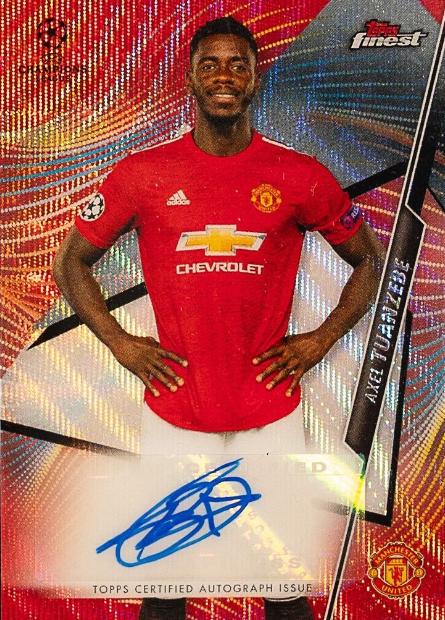 Axel Tuanzebe [Red Wave Refractor] #FA-AXT
