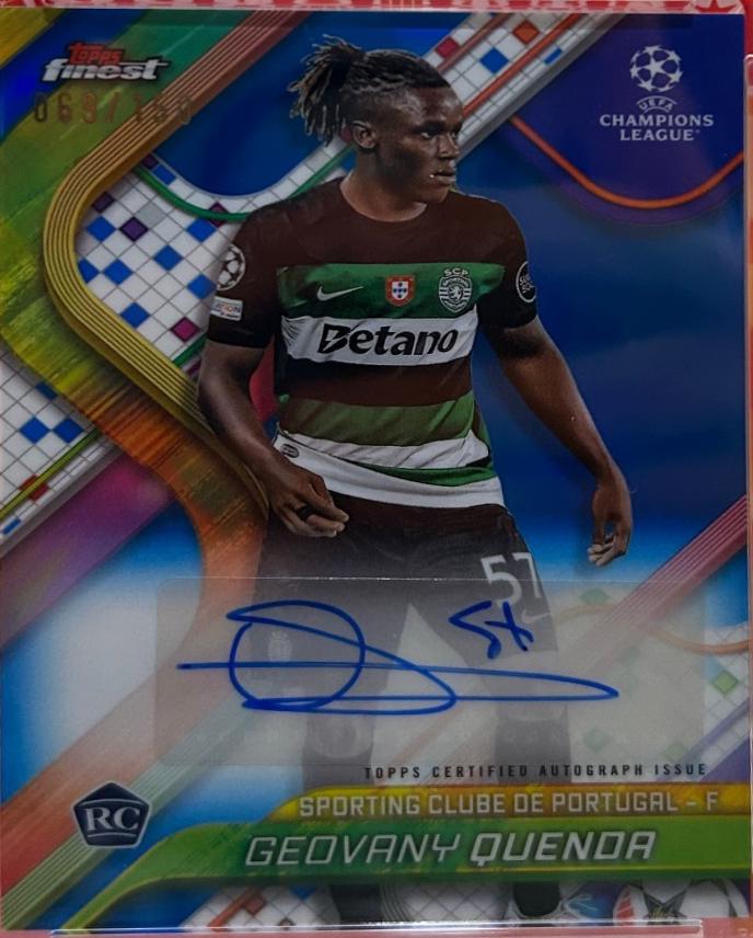 Geovany Quenda [Blue Refractor] #BA-GQ