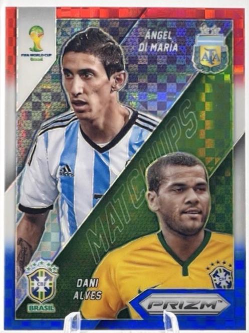 Angel Di Maria / Dani Alves [Red White Blue Power Plaid] #28
