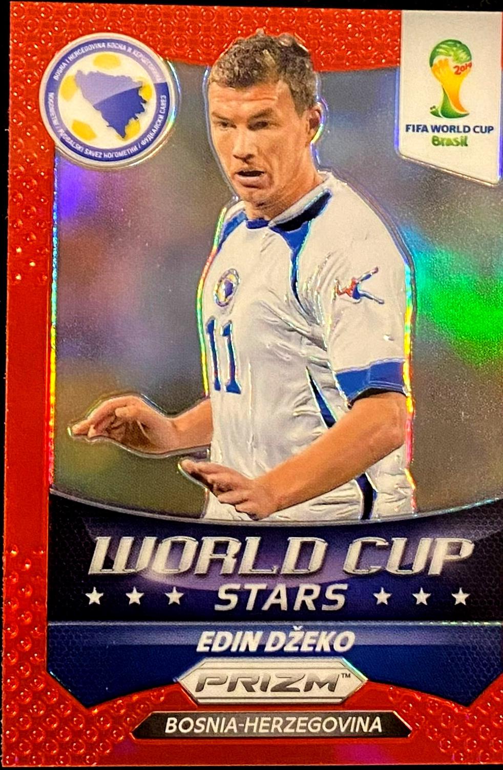 Edin Dzeko [Red Prizm] #5