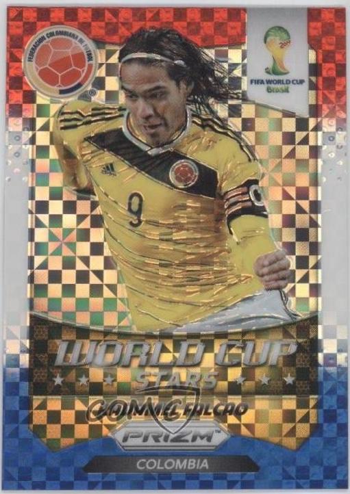 Radamel Falcao [Red White Blue Power Plaid] #10