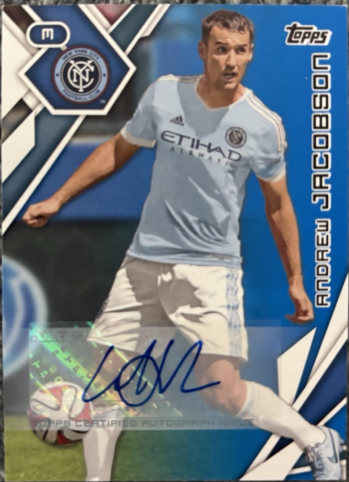 Andrew Jacobson [Blue Autograph] #139