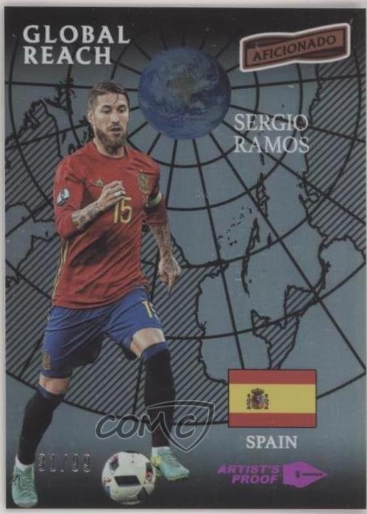 Sergio Ramos [Artist's Proof Red] #171