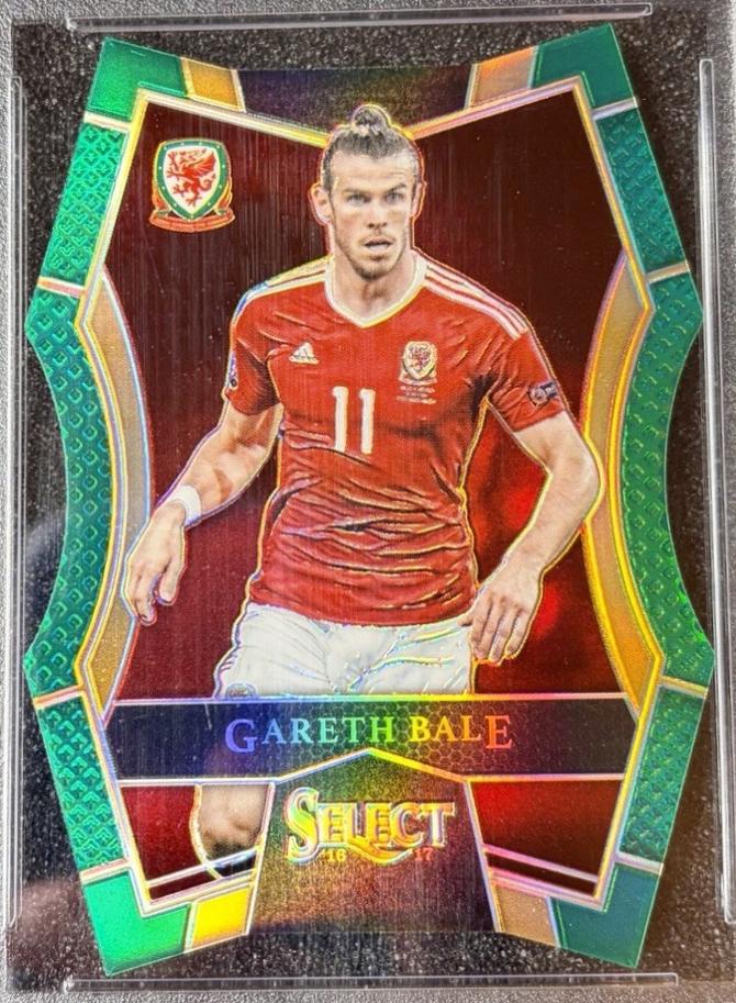 Gareth Bale [Green Prizm Die Cut] #166