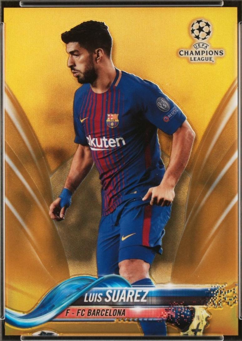Luis Suarez [Gold Refractor] #62