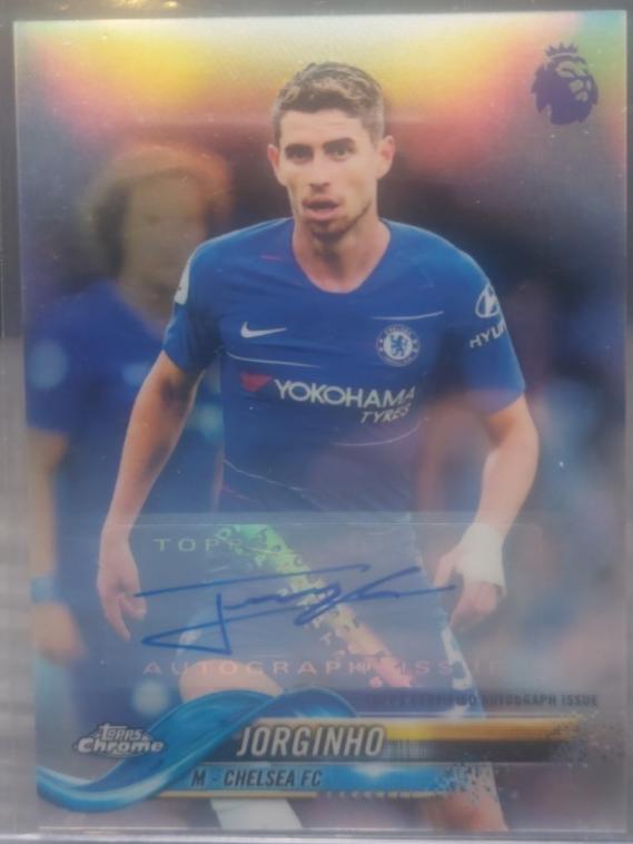 Jorginho [Autograph Red Wave Refractor] #24