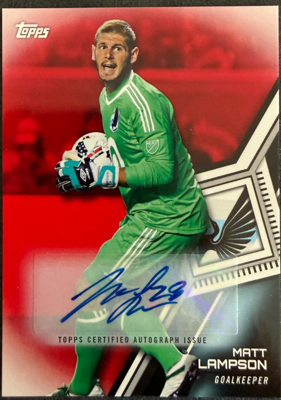 Matt Lampson [Autograph Red] #117