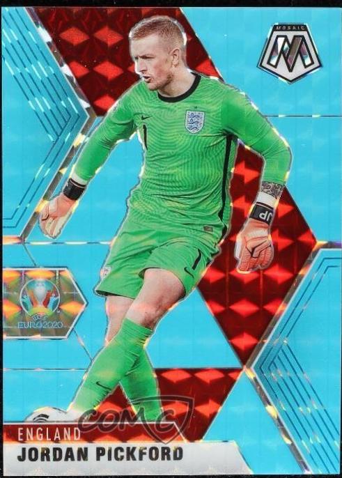 Jordan Pickford [Blue Fluorescent Mosaic] #101