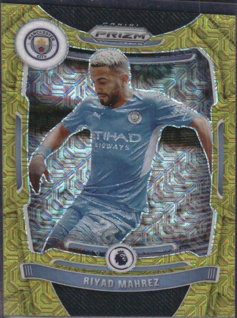 Riyad Mahrez [Gold Mojo Prizm] #11