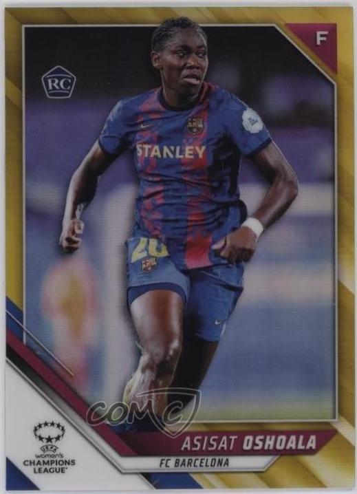 Asisat Oshoala [Gold Refractor] #43