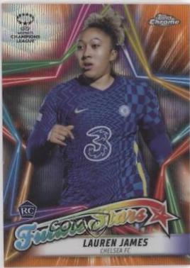 Lauren James [Orange Wave Refractor] #47