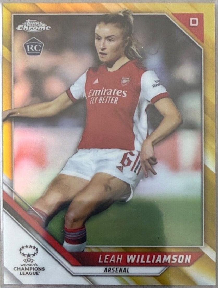 Leah Williamson [Gold Refractor] #38