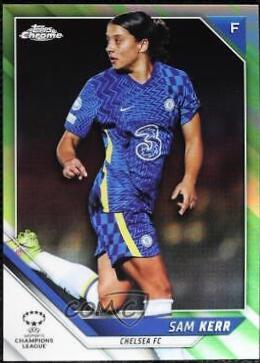 Sam Kerr [Neon Green Refractor] #50