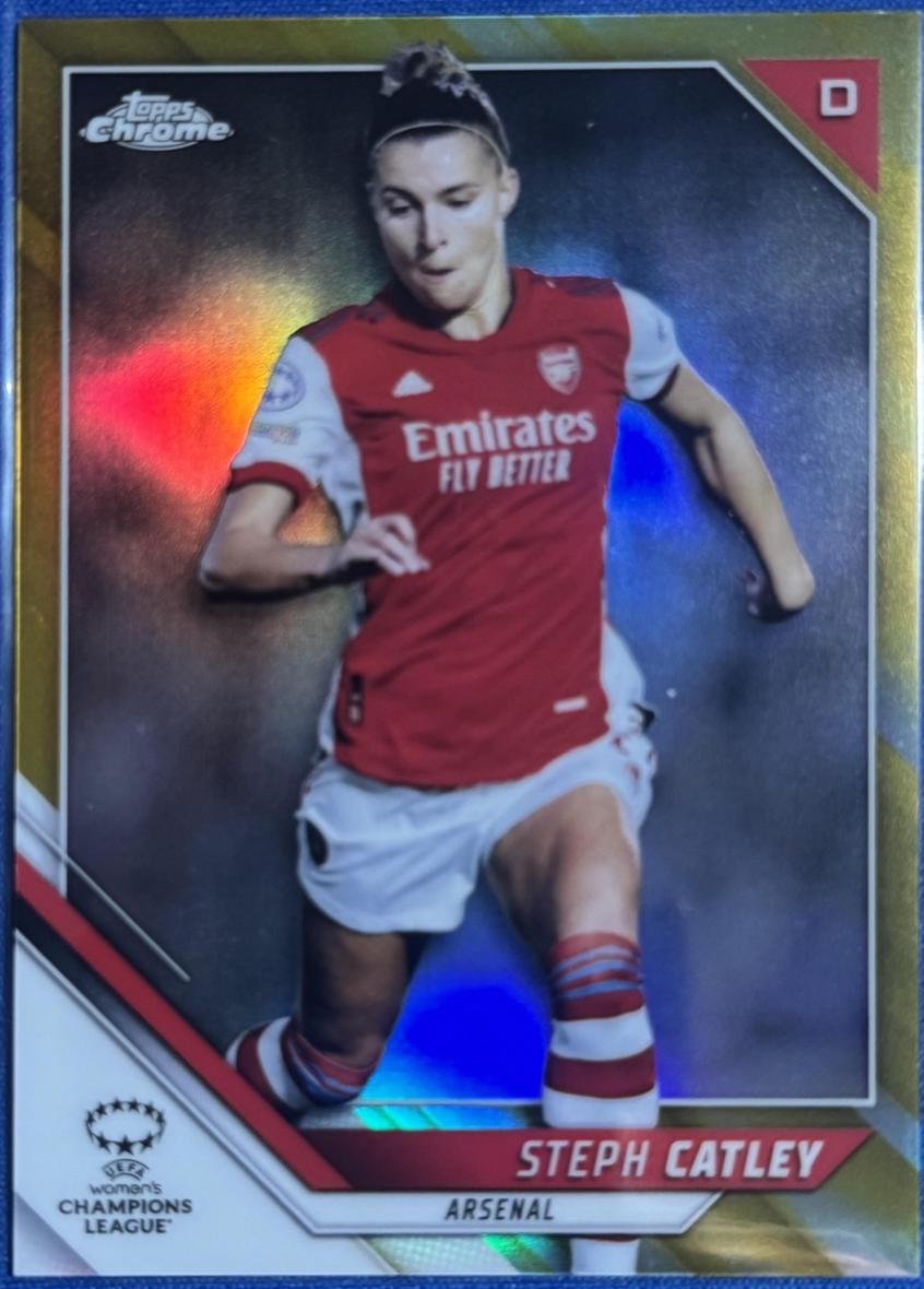 Steph Catley [Gold Refractor] #67