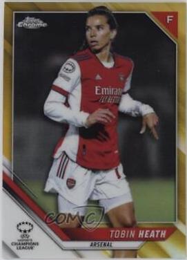 Tobin Heath [Gold Refractor] #100