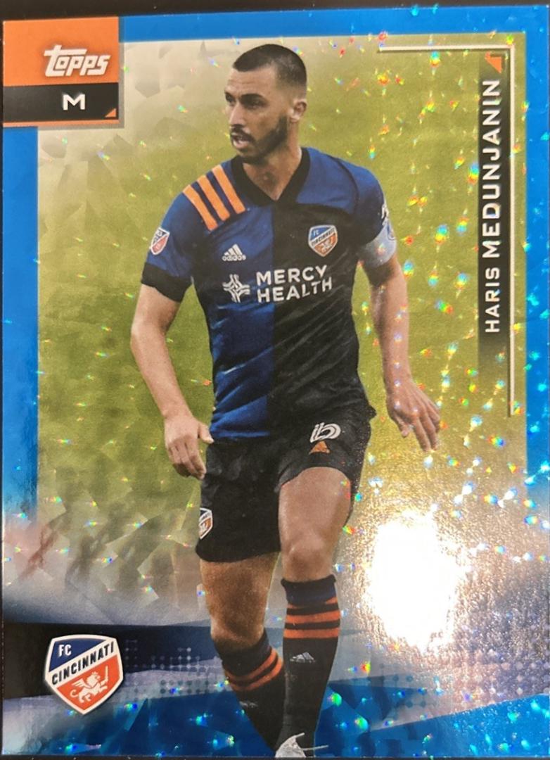 Haris Medunjanin [Icy Blue Foil] #39