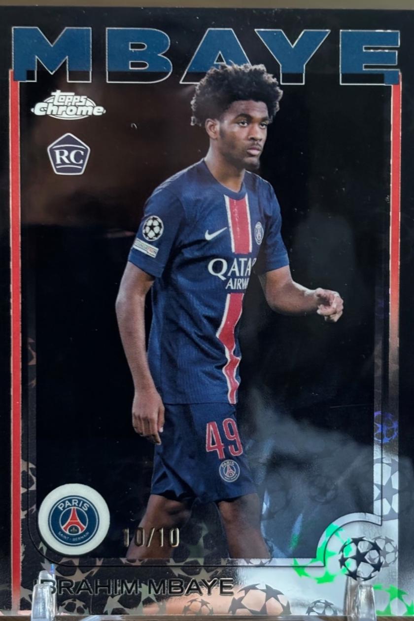 Ibrahim Mbaye [Black Starball Refractor LogoFractor] #15