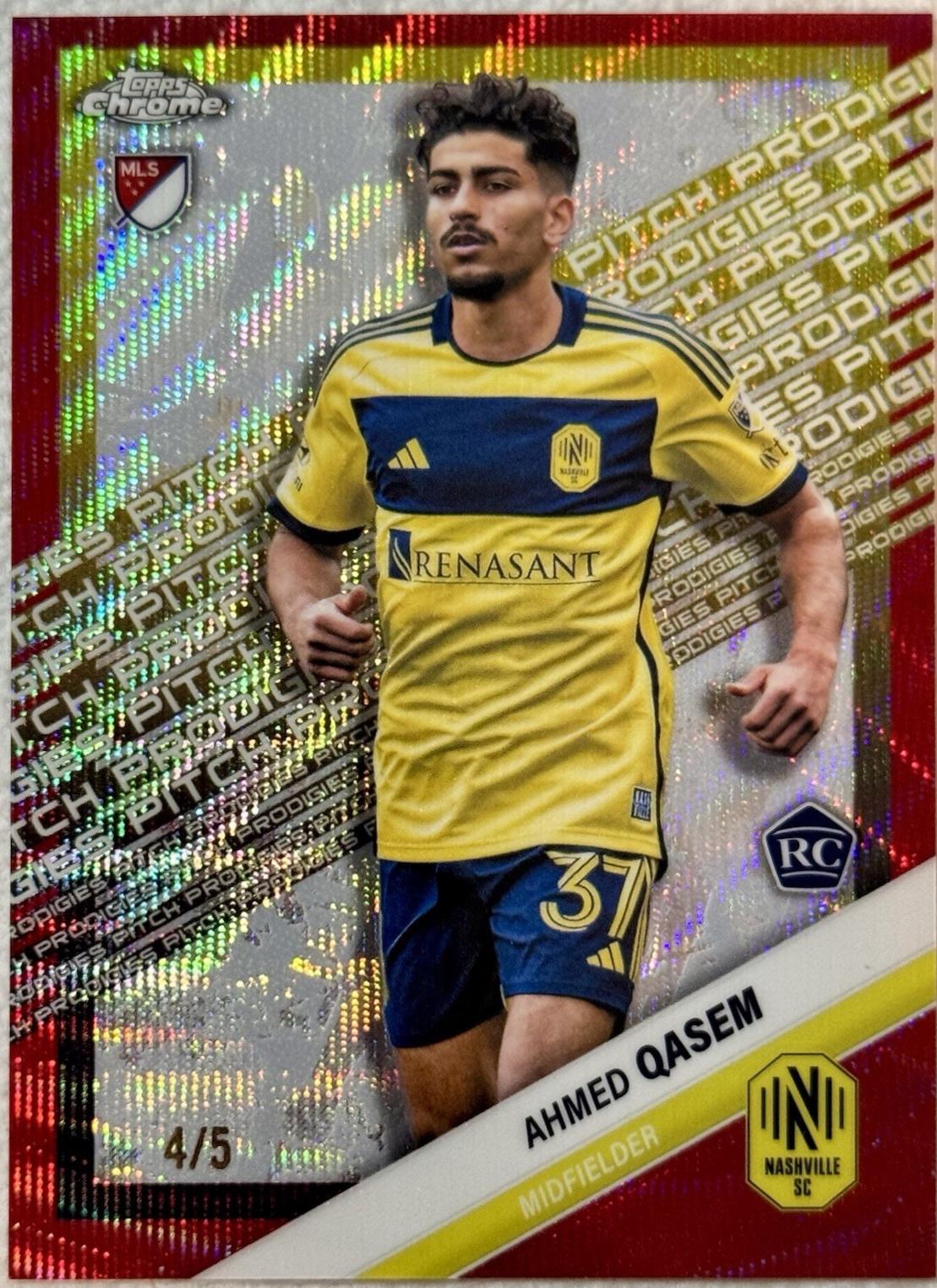 Ahmed Qasem [Red Wave Refractor] #192