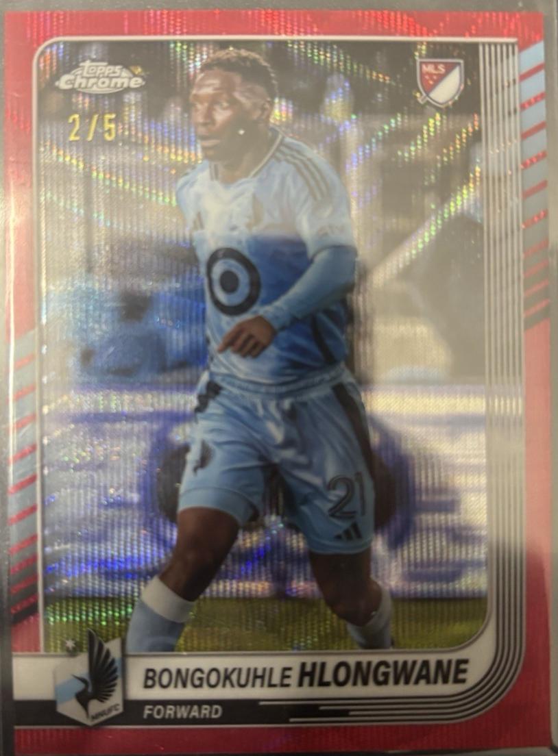Bongokuhle Hlongwane [Red Refractor] #58