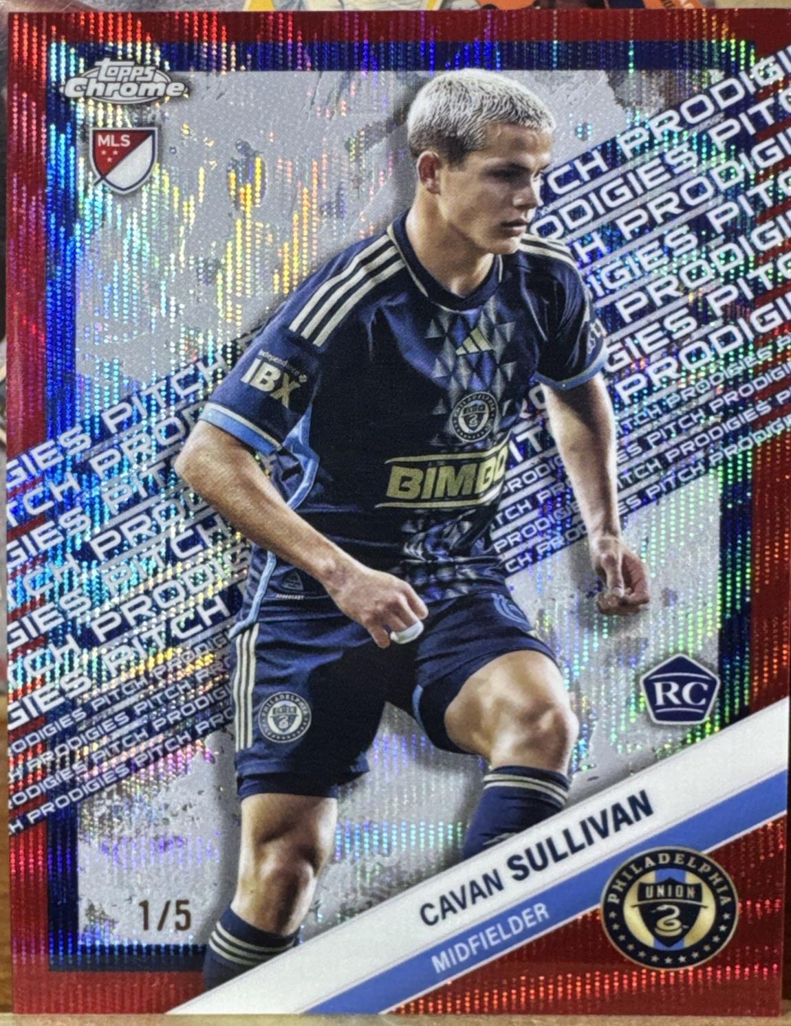 Cavan Sullivan [Red Wave Refractor] #176